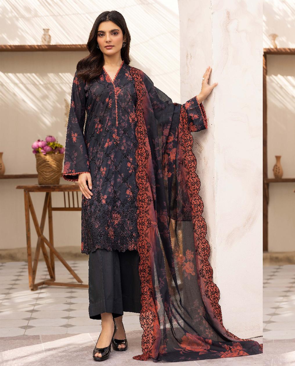 Rang Reza Embroidered 3pc Article 2 | Upto 35% Off