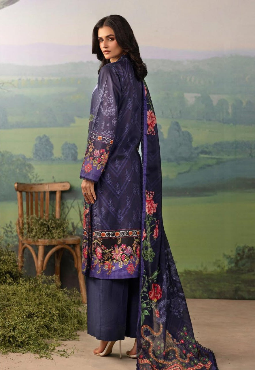 Raiha Lawn Unstitched 3pc R3143-165
