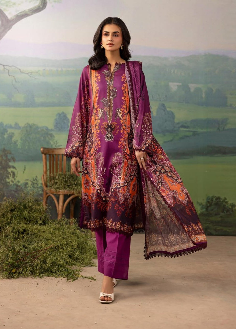 Raiha Lawn Unstitched 3pc R3143-163