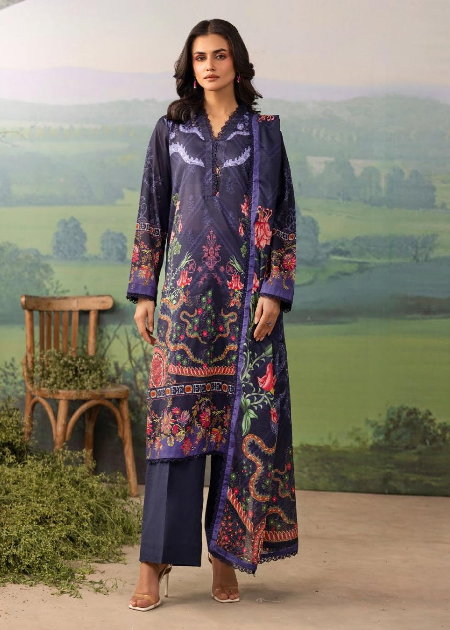 Raiha Lawn Unstitched 3pc R3143-165