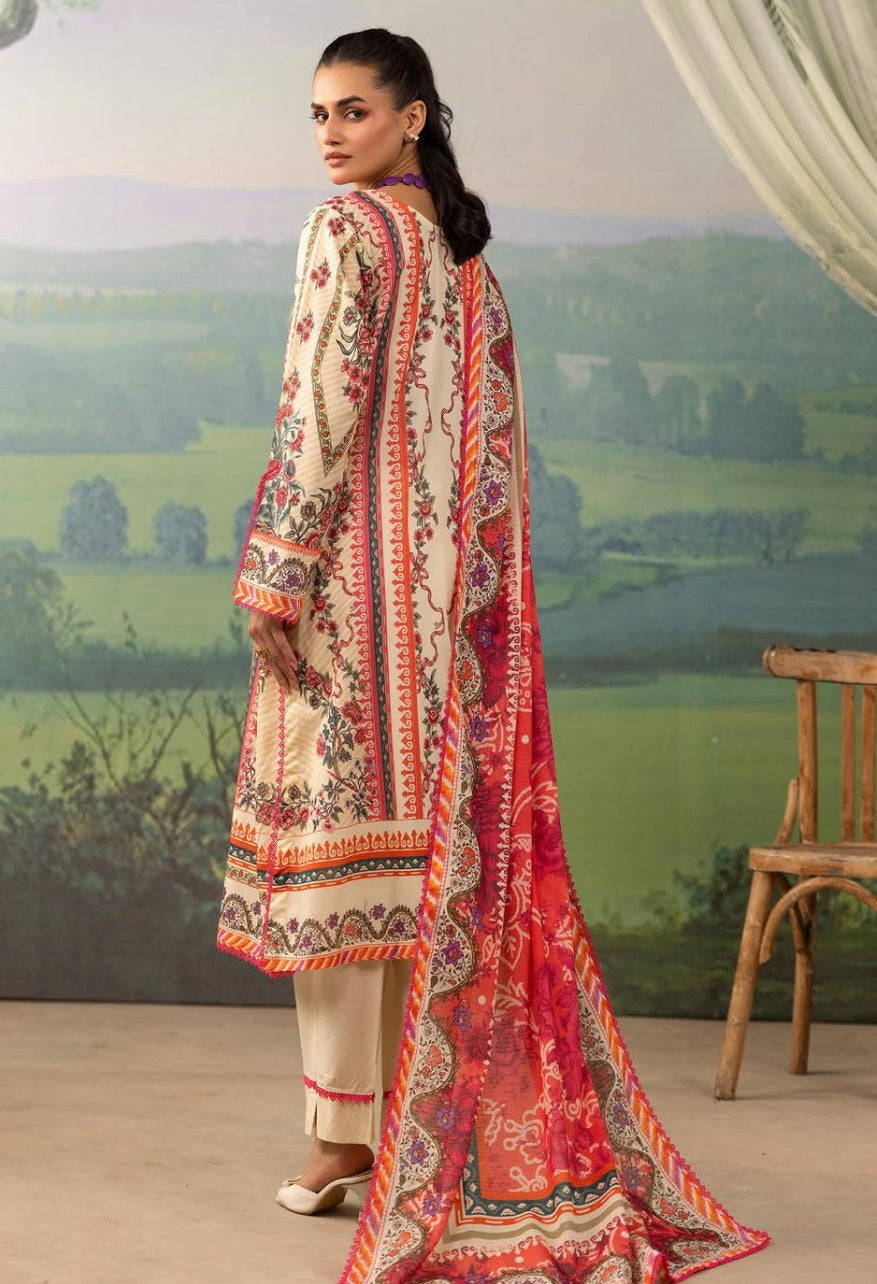 Raiha Lawn Unstitched 3pc R3143-161