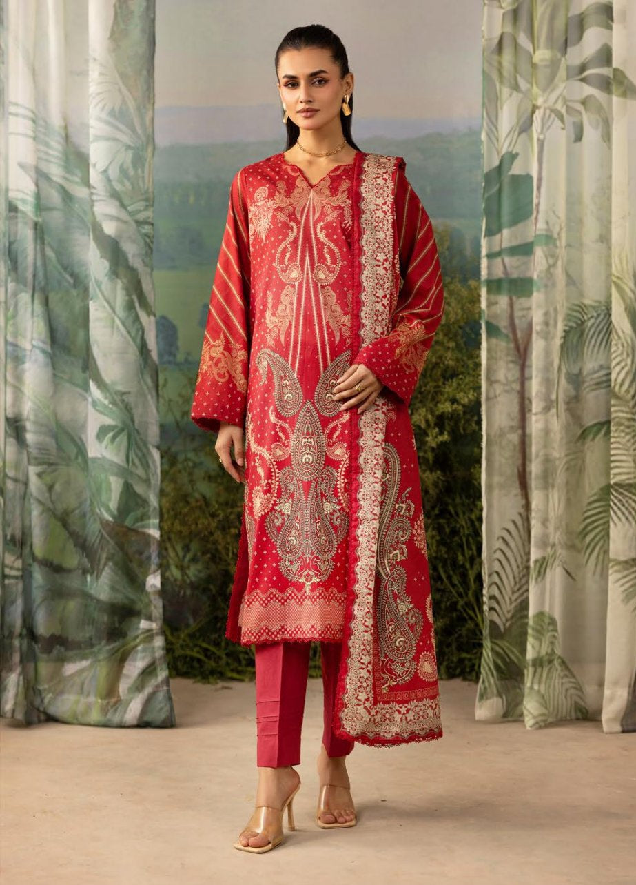 Raiha Lawn Unstitched 3pc R3143-166